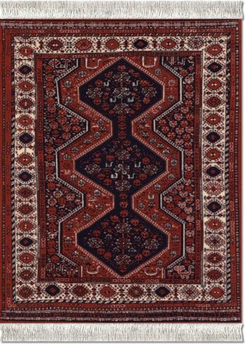 Lextra® (Freud), MouseRug®, Rust and Cream, 10.25" x 7.125", one in Saudi Arabia