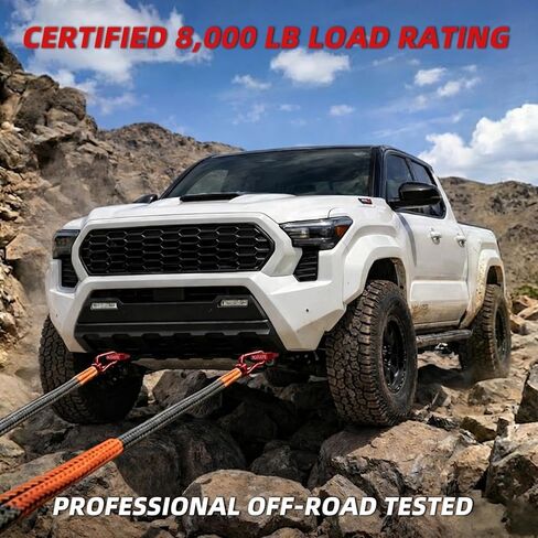 خطافات سحب أمامية لسيارة Toyota Tacoma (2024-2026)/4Runner (2025-2026)/Land Cruiser 250 (2024-2025)، خطاف سحب عالي التحمل لتعزيز حماية ومظهر السيارة/الشاحنة in Kuwait