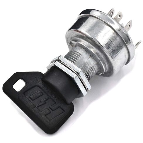 HD Switch AM132500 Starter Key Switch Module w/Replaceable Ignition Switch & Protective Umbrella Key for John Deere Fits John Deere X465 X475 X485 X495 X575 X585 X595 w/ 4 Keys OEM Upgrade in Kuwait