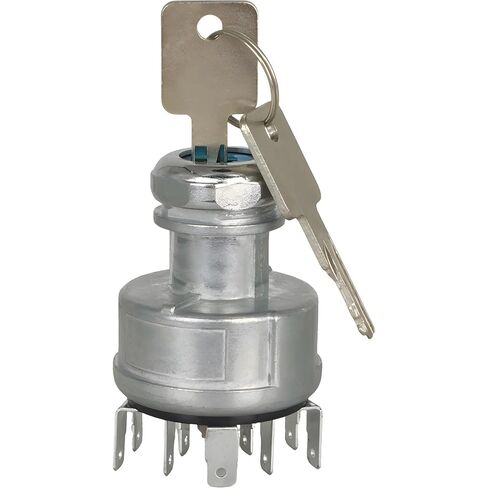 XYZIL Ignition Switch w/ 2 Key 1652306C91 Compatible with International Truck 4000 Series 8000 Series 463032C91 1652307C91 577.55534 11 Pin 4 Position Acc-Off- ON/Acc-Start in Kuwait