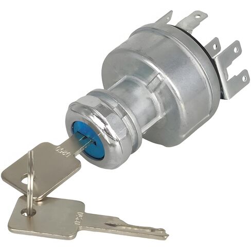 XYZIL Ignition Switch w/ 2 Key 1652306C91 Compatible with International Truck 4000 Series 8000 Series 463032C91 1652307C91 577.55534 11 Pin 4 Position Acc-Off- ON/Acc-Start in Kuwait