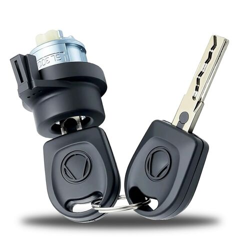Ignition Switch Steering Lock Cylinder W/Key Compatible with VW Jetta Golf Tiguan Bettle EOS Passat for Audi A3 A4 A6 TT No Chips Replace for 1T0-905-855-A in Kuwait