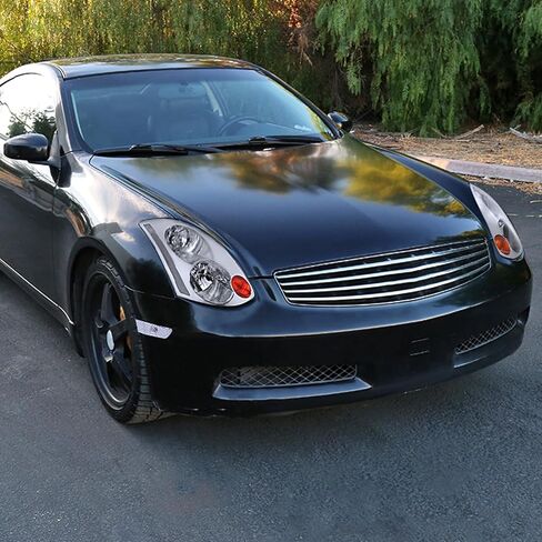 SPEC-D ضبط الكروم HID نوع المصابيح الأمامية متوافقة مع 2003-2005 Infiniti G35 2Dr Coupe Factory HID نماذج اليسار + اليمين زوج مصابيح الرأس المصابيح الجمعية in Kuwait