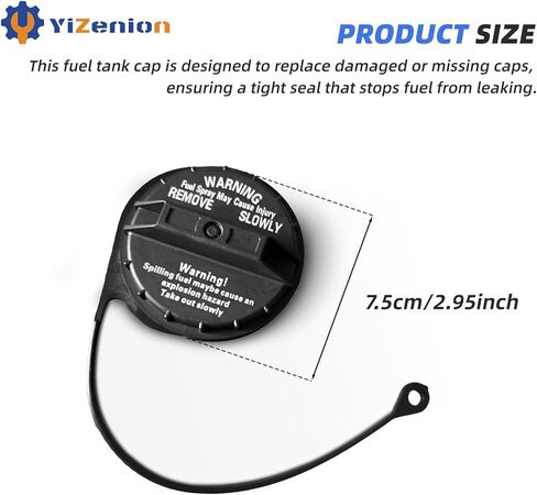 42031SA010 Gas Cap, Fuel Cap Compatible with Subaru Forester 2003-2004/2006-2008, Outback 2004, Baja 2004-2006, Impreza WRX 2003-2007, Impreza WRX STi 2004-2007, Legacy, Replace 42031-FE000 in Saudi Arabia