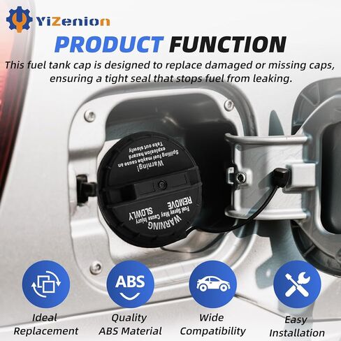 42031SA010 Gas Cap, Fuel Cap Compatible with Subaru Forester 2003-2004/2006-2008, Outback 2004, Baja 2004-2006, Impreza WRX 2003-2007, Impreza WRX STi 2004-2007, Legacy, Replace 42031-FE000 in Saudi Arabia