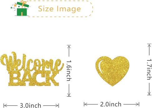 MonMon & Craft 24 Pcs Gold Glitter Welcome Back Cupcake Toppers - Housewarming, Retirement Party Decorations in Saudi Arabia