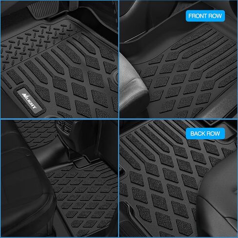 Nilight TPE Floor Mats for Toyota Prius Hybrid 2012 2013 2014 2015 All Weather Custom Fit Heavy Duty Floor Liners in Saudi Arabia