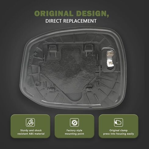 Right Outside Mirror Glass Compatible With Honda Civic Power Heated Replaces 76203TR0A31 12 2012 in Kuwait