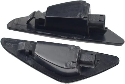 Side Marker Light LED Dynamic Amber Sequential Turn Signal for BMW X3 F25 X5 E70 X6 E71 E72 2011-2017 (Black) in Kuwait