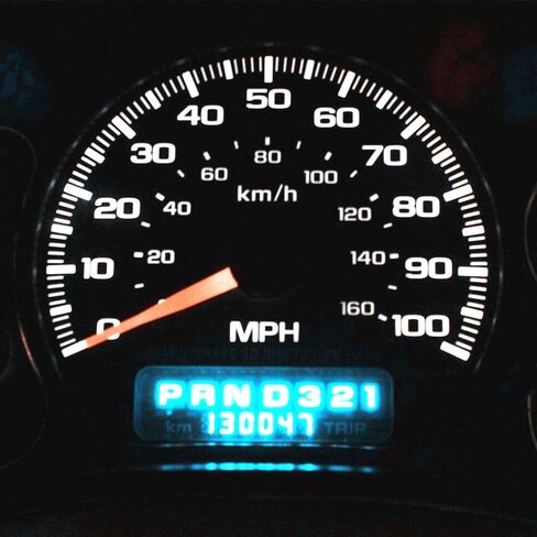 Dash Cluster Gauge Instrument LED Lights Bulb Kit for 1981–1998 GMC Suburban Sierra C1500 K1500 C2500 K2500 Truck, Green, Non-Polarity, 300lm, Dimmable, 10 Pack in Saudi Arabia