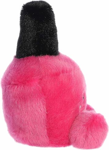 Aurora® Adorable Palm Pals™ Kitty Nail Polish™ الحيوانات المحشوة - قطيفة ممتعة قابلة للتجميع للأطفال والكبار - مثالية لتزيين الغرف وهدايا عيد الميلاد - وردي 10.16 سم in Kuwait