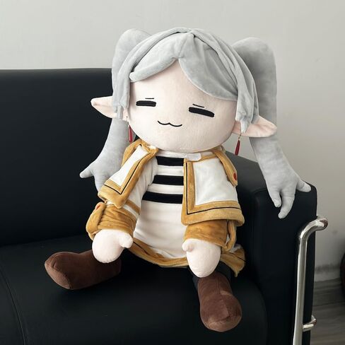 QAHEART 2024 New Frieren Soft Figure Pillow, 75cm Big Size Anime Figure Hug Pillow Home Sofa Cushions Decoration in Saudi Arabia