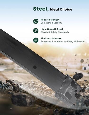 YHTAUTO Front Bumper Reinforcement Impact Bar Steel Compatible with Toyota Camry 2007-2011, Venza 2009-2016, Fits the model built in USA, Bumper Face Bar Reinforcement Beam in Kuwait