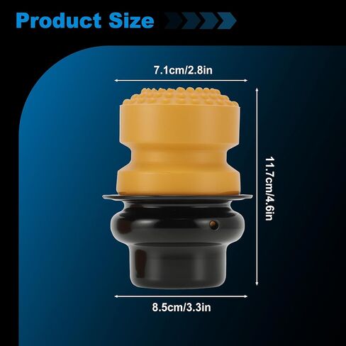 ACROPIX 2Pack Rear Bump Stop for Honda Odyssey 2005-2017 Rear Strut Rubber Jounce Leaf Spring Bumper Buffer 7C3Z-4730-A/7C3Z4730A in Kuwait