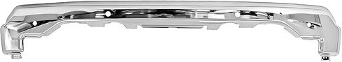 Front Bumper Face Bar W/Sensor Holes Compatible with 2022 2023 2024 2025 2026 G-MC Sierra 1500 Replaces 84878742, GM1002901 One-Piece Chrome Steel in Saudi Arabia