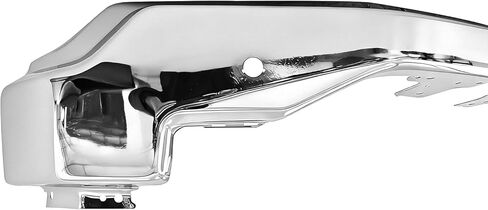 Front Bumper Face Bar W/Sensor Holes Compatible with 2022 2023 2024 2025 2026 G-MC Sierra 1500 Replaces 84878742, GM1002901 One-Piece Chrome Steel in Saudi Arabia