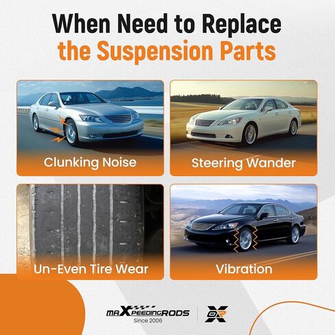 maxpeedingrods RK621477 ذراع التحكم السفلي الأيسر الأمامي مع مجموعة وصلة كروية لتويوتا كامري 2007-2017 تويوتا أفالون 2005-2018 لكزس ES300h 2013-2018 لكزس ES350 2007-2018 in Kuwait