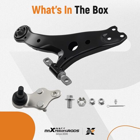maxpeedingrods RK621477 ذراع التحكم السفلي الأيسر الأمامي مع مجموعة وصلة كروية لتويوتا كامري 2007-2017 تويوتا أفالون 2005-2018 لكزس ES300h 2013-2018 لكزس ES350 2007-2018 in Kuwait