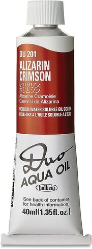 Holbein Duo Aqua Oil Alizarin Crimson (B) 40ml in Kuwait