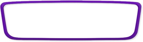 Car Rear View Mirror Protector Frame, Silicone Auto Rearview Edge Protection Cover Compatible with Model 3 and Y, Vehicle Interior Rear View Trim Frame Decoration, Car Accessories (Purple) in Kuwait