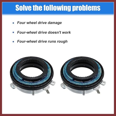 2Pcs Front 4x4 4WD Locking Hub Actuator for Ford F150 4WD 2004-2016 for Ford Expedition 4WD 2003-2015 7L1Z3C247A 4WD Hub Auto Locking Actuator Replace Parts in Kuwait