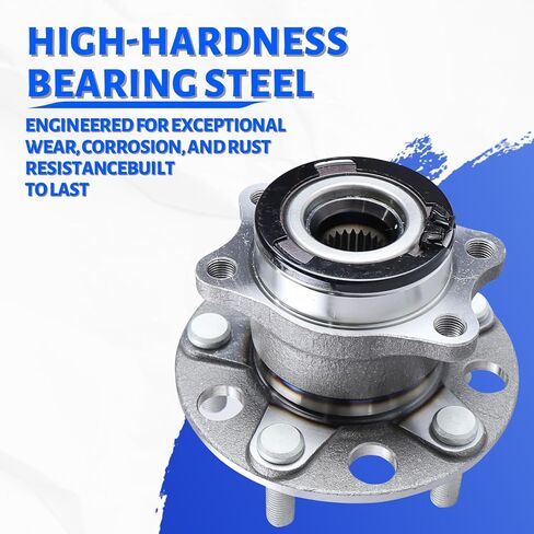 512333 Rear Wheel Bearing Hub Assembly with 5 Lug Compatible with Dodge Caliber 2007-2008, Fit for Jeep Compass 2007-2017, Fit for Jeep Patriot 2007-2017 in Kuwait