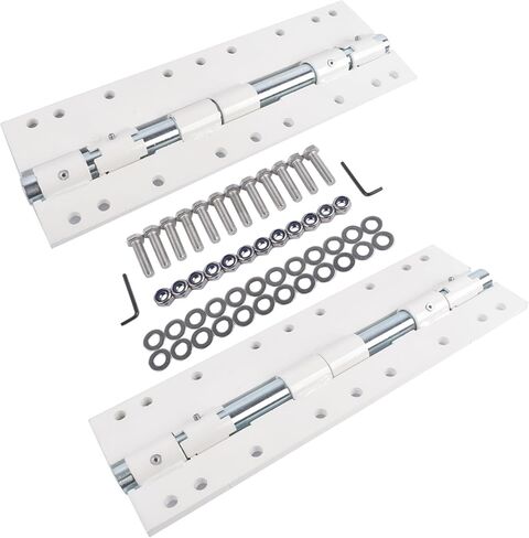 2Pcs Camper Jack Mount Extension Brackets White Replacement for 13" to 16" Camper Stands in Kuwait