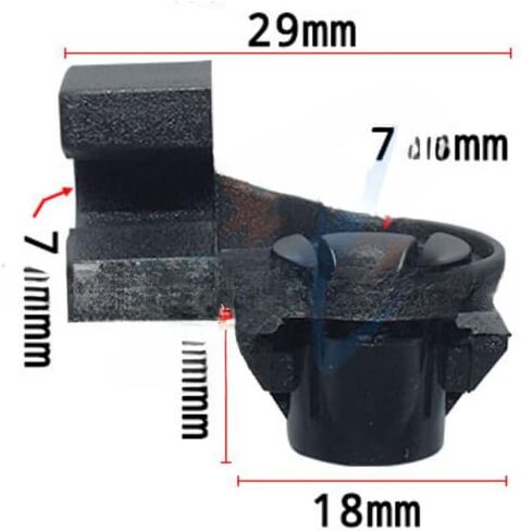 2x 792843 Hood Bonnet Prod Rod Support Stay Clip Holder For Citroen Berlingo C3 C4 C-Elysee distintivo in Kuwait