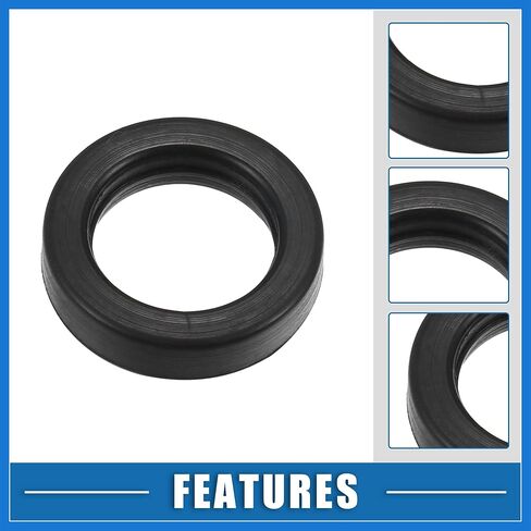 Fuel Injector O Rings Seals No.06164P8EA00 with Micro Filters Fuel Injector Repair Kit for Honda Odyssey Pilot 2001-2004 Rubber Black (Set of 6) Auto Accessories in Saudi Arabia