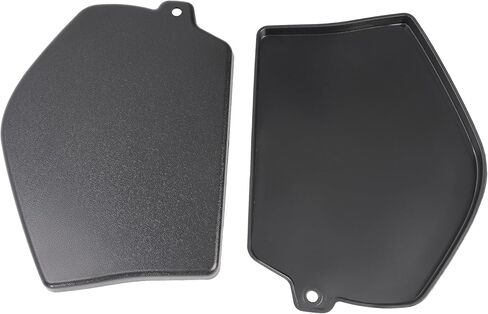 HECASA Front Strut Shock Tower Cover Compatible with 2020-2024 Chevy Chevrolet Corvette C8 Front Strut Shocking Absorbing Tower Cover ABS Plastic Black Set of 2 in Kuwait