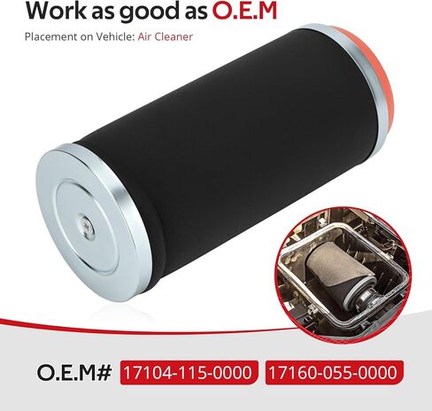 JAVIK Air Filter With Filter Cage Holder For Hisun UTV 500/700 For Bennche Bighorn Cow-boy Axis Cub Cadet Ch-allenger Massimo MSU Qlink FrontRunne 500/700 O.E.M# 17104-115-0000 17160-055-0000 in Kuwait