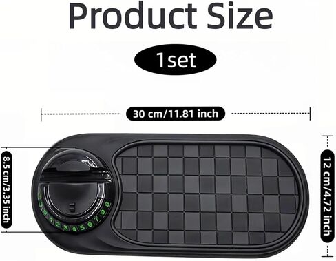 Car Anti Slip Mat Phone Holder,Anti Slip Phone Mat for Car,for Phones, Sunglasses, Keys,and Daily Essentials in Saudi Arabia