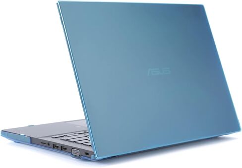 mCover Case ONLY Compatible with 2021~2022 14-inch ASUS ExpertBook P2 P2451 Series Windows Laptop Computers (NOT Fitting Any Other ASUS Models) - Aqua in Kuwait