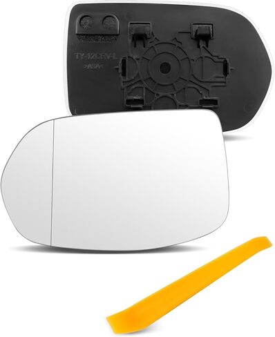 Left Driver Side Mirror Glass Non-Heated Fit for Honda CR-V 2012-2016, HR-V 2016-2018 Replace 88268 76253T0AA01 HO1324114，Exterior Side View Flat Mirror in Saudi Arabia