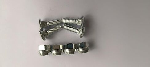 Rear Wheel Studs 90103-HB3-300 & Lug Nuts Replacement for 1988-2000 Honda TRX200 TRX300, TRX400FW 2007-2014 TRX420, 98-01 TRX450, TRX500,1997-2024 TRX250 Recon Rancher and Foreman Quads ATV in Saudi Arabia