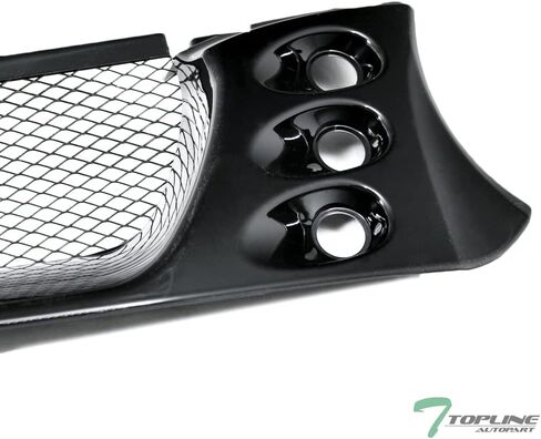 7422455798753 Compatible With 2002-2003 Subaru Impreza WRX Matte Black STI Style Mesh Front Bumper Grill Grille in Saudi Arabia