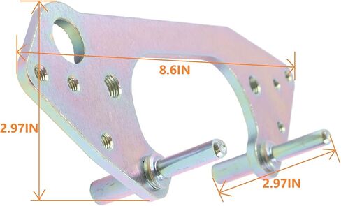 JEENDA 2PCS Front Brake Caliper Mounting Brackets 1912496 1911282 Compatible with 2014-2017 Polaris RZR XP 900 1000 Ranger General Crew in Kuwait