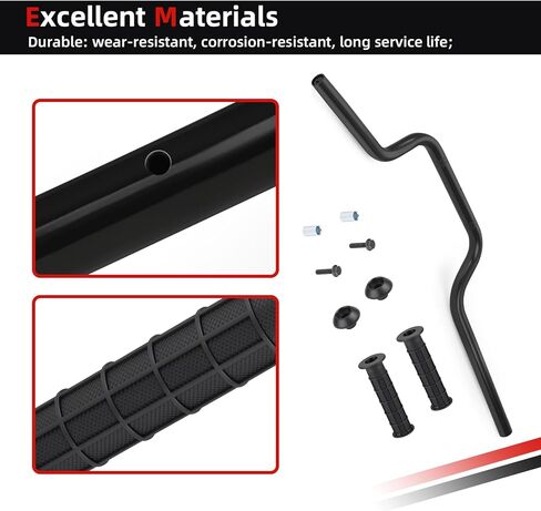 Heavy Duty Handlebar w/Grips Assy For Honda 1983-1987 ATC200X ATC250R ATC350X 53100-HA2-770 in Saudi Arabia