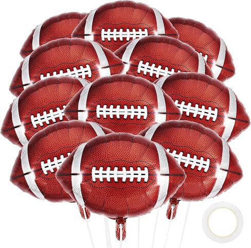 18 Inch Soccer Balloons Soccer Party Decorations 12 Pieces Foil Mylar Balloons for Soccer Parade Float Birthday Sports Party in Saudi Arabia