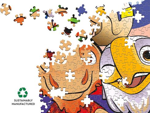 FIFA - Mascots - 300 Large Piece Jigsaw Puzzle from Buffalo Games - Colorful Puzzles for Adults – Precision-Cut Pieces, Beautiful Artwork, and Hours of Fun - Official Licensed Product in Kuwait