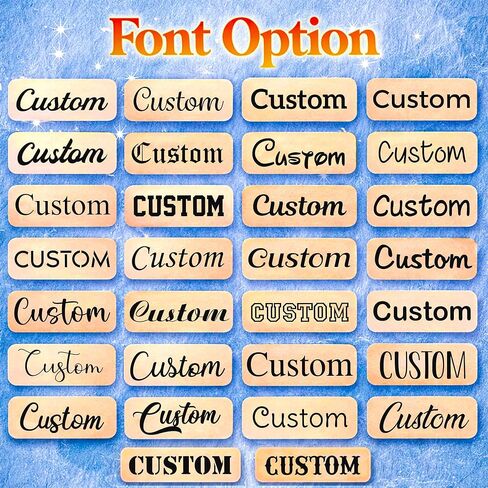 Custom Name Patch Embroidered – Personalized Text – Sizes 2" to 11" – Iron On, Sew On, or Hook & Loop – Name Tag for Uniform, Work Shirt, Hat, Backpack – Gift for Birthday, Christmas in Kuwait