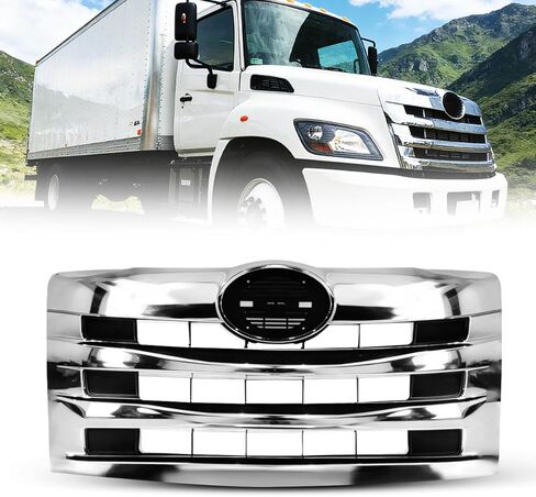 Front Chrome Grill Grille fit for 2011+ Hino 238 258 268 338 Semi Trucks in Kuwait
