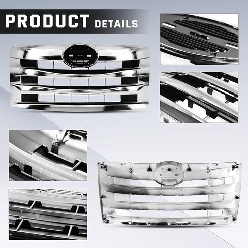 Front Chrome Grill Grille fit for 2011+ Hino 238 258 268 338 Semi Trucks in Kuwait