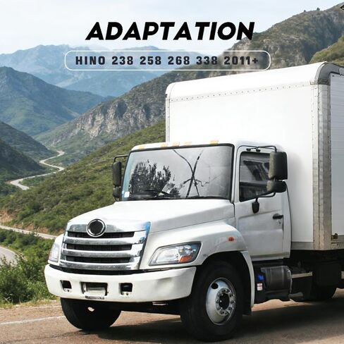 Front Chrome Grill Grille fit for 2011+ Hino 238 258 268 338 Semi Trucks in Kuwait