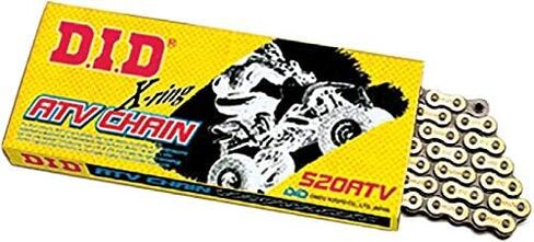 D.I.D. 520 ATV Series X-Ring Sealed Chain - 100 Links - Gold in Saudi Arabia