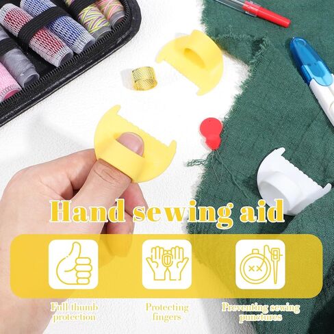 9Pcs Edge Stitch Lock and Sewing Gauge Kit - 3mm/4mm Edge Sewing Lockranding Tool for Precision Quilting & Hemming, Sewings Templates Rulers Needle Gauge in Kuwait