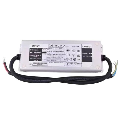 1pcs XLG-150-H-A Constant Power Mode LED Lighting Driver Buit-in Active PFC Function AC-DC IP67 Power Supply in Saudi Arabia