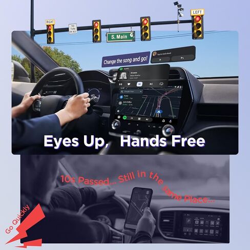 Android Auto Wireless Adapter for Car Small Android auto Dongle for Converts Wired Android Auto to Wireless Android Auto for Car Model 2017+ Play Plug in Saudi Arabia