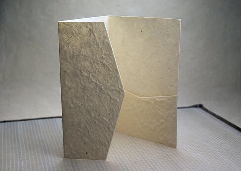 غلاف دعوة من Lotka Paper Pocket Folder مقاس 5x7 (مطوي) لحفلات الزفاف أو المناسبات in Kuwait