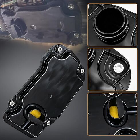 AB60E AB60F Automatic Transmission Filter Oil Pan Gasket Kit Fits for Toyota Tundra 2006-2019 Sequoia for Land Cruiser for Lexus GS430 GX460 LX570 Replaces 3533060060 353300C010 PT99109 in Saudi Arabia